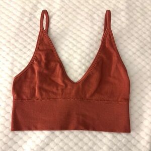 Aeropostale Terracotta Seamless Bralette